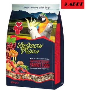 Nature Plan Papağan Yemi 800 gr x 5 Adet