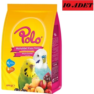 Meyve Aromalı Muhabbet Yemi 400 gr x 10 Adet