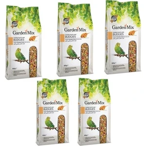 Garden Mix Platin Ballı Muhabbet Kuş Yemi 1 kg x 5 Adet