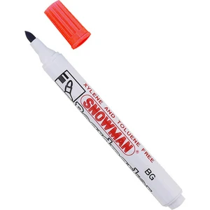 Bg-12 Yuvarlak Uç Tahta Kalemi Kırmızı 3'lü