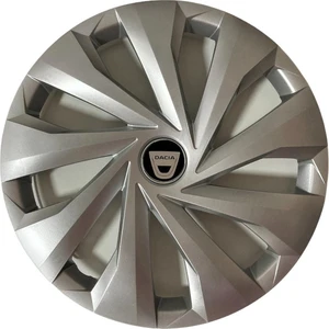 dacia Sandero 15'' Inç Gri   4lü Set Jant Kapağı Çelik Görünümlü