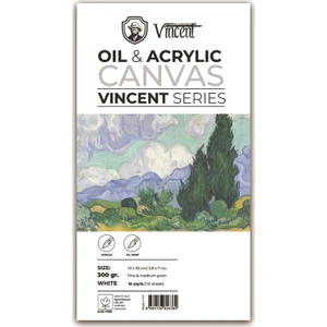 Oil&acrylic Canvas 300 gr 10 Sayfa Yağlı ve Akrilik Boya Defteri 10 x 18 cm