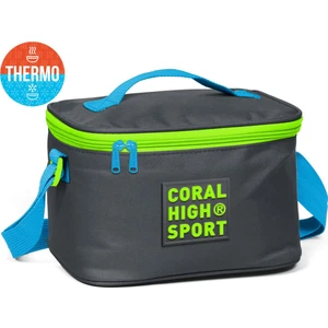 Coral High Sport Gri Beslenme Çantası Uzun Süre Isı Koruma Sağlayan İzolasyonlu Astar