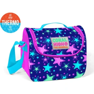 Coral High Kids Saks Yıldız Desenli Thermo Beslenme Çantası 22850