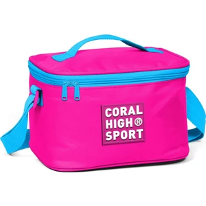 Coral High Sport Neon Pembe Tek Gözlü Thermo Beslenme Çantası Ayarlanabilir 1 m Askı ile