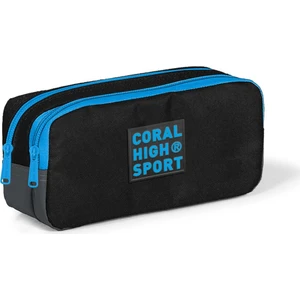 Coral High Sport Siyah Gri Iki Bölmeli Kalem Çantası 22270
