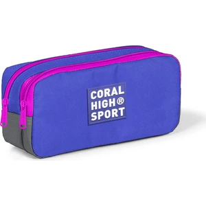Coral High Sport Lavanta Açık Gri Iki Bölmeli Kalem Çantası 22278