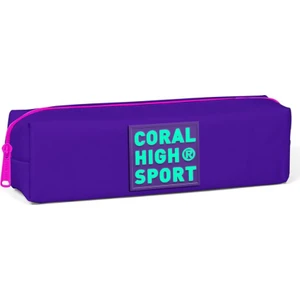Coral High Sport Mor Tek Bölmeli Kalem Çantası 22348