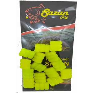 Sr Sazanrig Fluo Yeşil 3 Lü Yüzen Mısır Boncuk ( Dar Delik)
