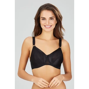 Kadın Toparlayıcı Siyah Martina Minimiser Sütyen