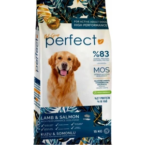 Go Perfect Perfect Yetişkin (27/16) Somon-Kuzu Etli Köpek
