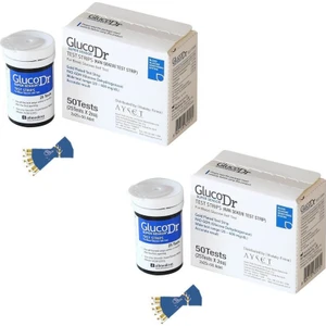 Gluco DR Glucodr Seker Ölçüm Çubuğu Strip 100 Adet