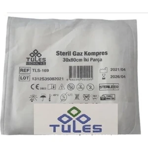 Steril Hidrofil Gazlı Bez Kompres 30X80 cm