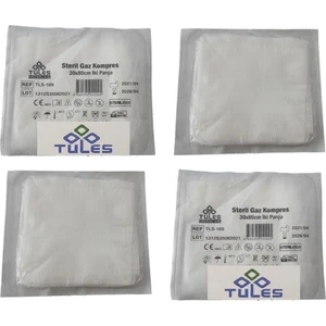 Steril Hidrofil Gazlı Bez Kompres 30X80 cm 10 Adet