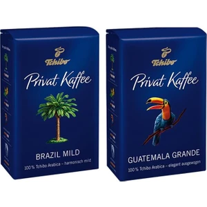 Privat Kaffee Brazil Mild 250 gr + Guatemala Grande Öğütülmüş Filtre Kahve 250 gr