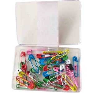 Angel Çanta Akssesuar 40 Adet Mini Çengelli Iğne Renkli