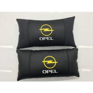 Otomotiv Lüks Deri Araç Boyun Yastığı 2 Adet