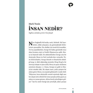Insan Nedir? - Mark Twain