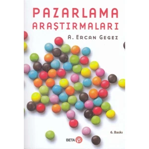 Pazarlama Araştırmaları - A. Ercan Gegez