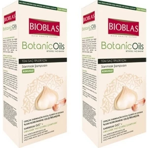 Botanic Oils Sarımsak Özlü Şampuan 360 ml x 2 Adet