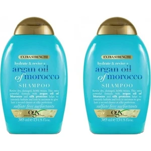 Extra Güçlü Morocco Argan Oil Morrocco Şampuanı 385 ml x 2 Adet
