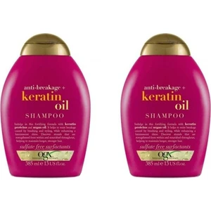 Keratin Oil Kırılma Karşıtı Şampuan 385 ml x 2 Adet