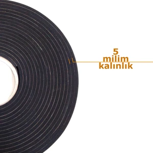 Larende Plastik Yapışkan Kapı Pencere Süngeri Eva-5*15