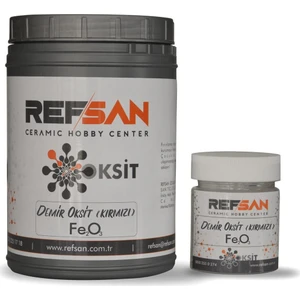 Demir Oksit (Kırmızı) FE2O3 1 kg