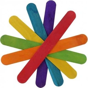 Renkli Abeslang Çubuğu 50'li 2 Paket