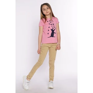 Restfull Kız Çocuk Gabardin Pantolon Likralı 8-12 Yaş