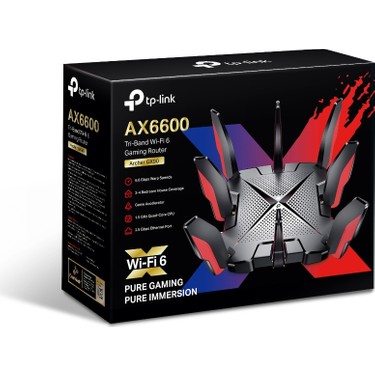 TP-Link Archer GX90, AX6600 Üç Bantlı Wi-Fi 6 Oyun Routerı Fiyatı