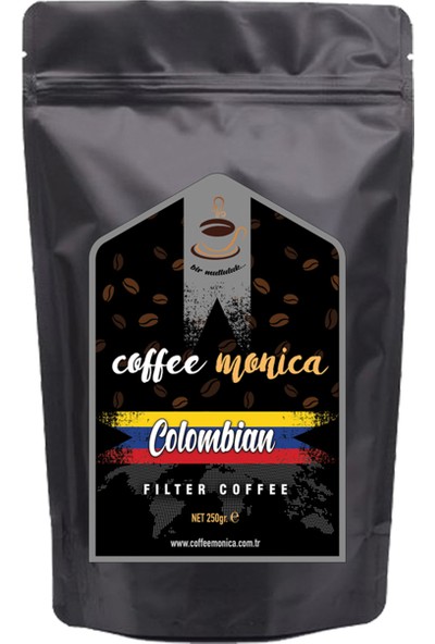 Coffeemonica Origin Colombia Medellin Öğütülmüş Filtre Kahve 250 gr