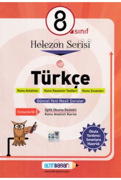Altınbaşarı 8. Sınıf Helezon Serisi Türkçe