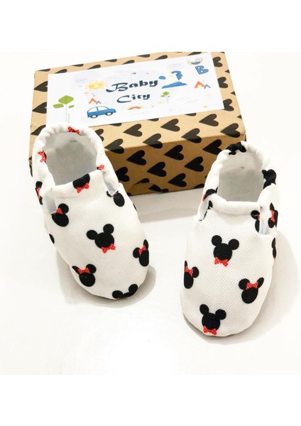 Pamuk Bebek Patiği Tabanlı Bebek Patiği