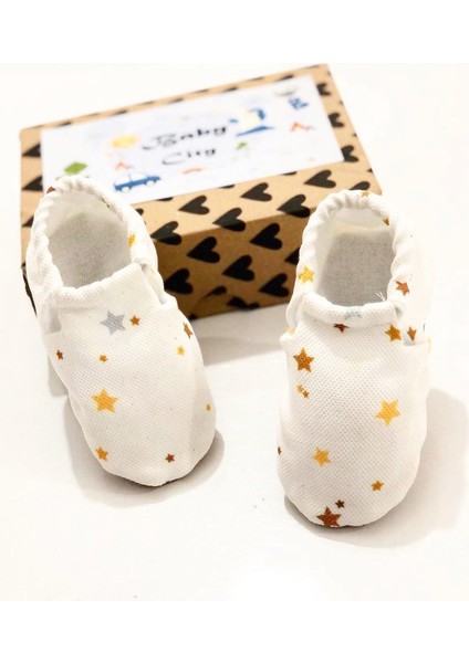 Pamuk Bebek Patiği Tabanlı Bebek Patiği