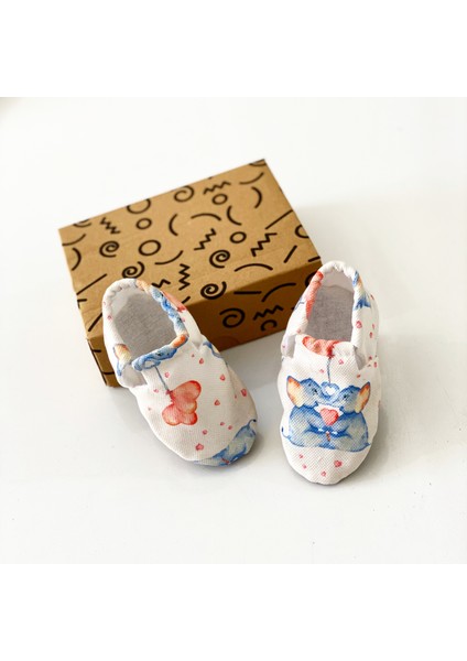 Pamuk Bebek Patiği Tabanlı Bebek Patiği