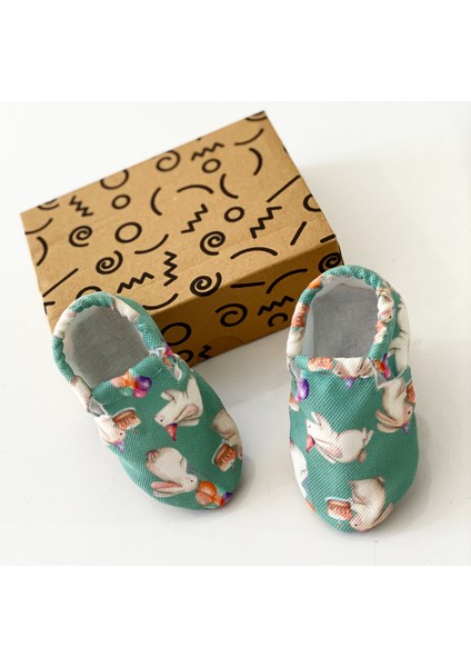 Pamuk Bebek Patiği Tabanlı Bebek Patiği