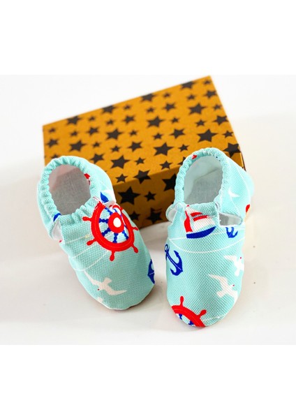 Pamuk Bebek Patiği Tabanlı Bebek Patiği