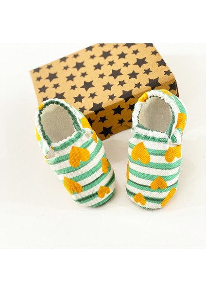 Pamuk Bebek Patiği Tabanlı Bebek Patiği