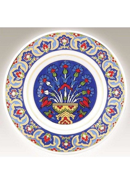 17 cm. El Dekoru Tabak Dekor No 013886
