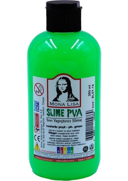 Monalisa Slime 250 ml Mixartcolors