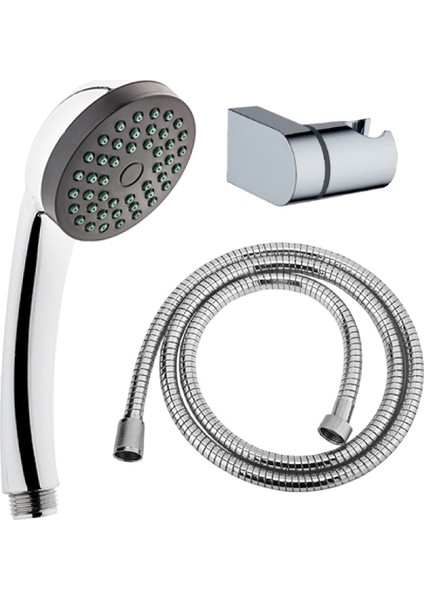 Caprice Duş Başlığı + L Mafsal + Duş Hortumu Duş Takımı Duş Seti