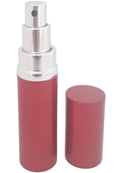 Boş Parfüm Şişesi 20 ml (3 Adet) (TEKRAR DOLDURULABİLİR) Alüminyum Kırmızı Boş Şişe modelleri