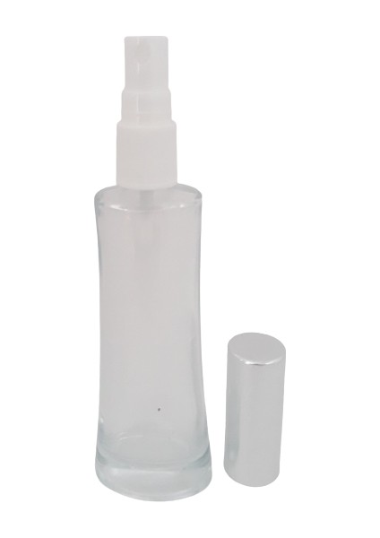 Parfüm Şişesi 50 ml (3 Adet) (TEKRAR DOLDURULABİLİR) Gri Kapak Plastik Valf Eyfel Boş Şişe fiyatları