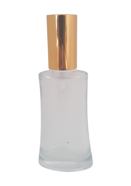 Parfüm Şişesi 50 ml (5 Adet) (TEKRAR DOLDURULABİLİR) Sarı Kapak Plastik Valf Eyfel Boş Şişe modelleri