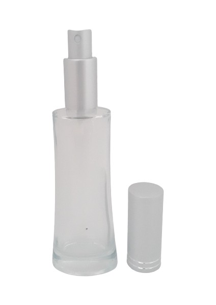 Parfüm Şişesi 50 ml (10 Adet) (TEKRAR DOLDURULABİLİR) Gri Kapak Metal Valf Eyfel Boş Şişe fiyatları