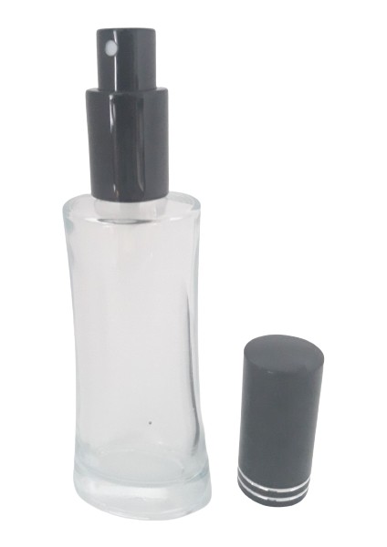 Parfüm Şişesi 50 ml (3 Adet) (TEKRAR DOLDURULABİLİR) Siyah Kapak Metal Valf Eyfel Boş Şişe fiyatları