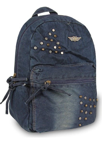 Kot Sırt Çantası 5119 Soft Denim Yaz Çantası