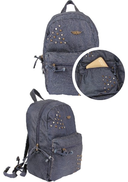 Kot Sırt Çantası 5119 Soft Denim Yaz Çantası modelleri