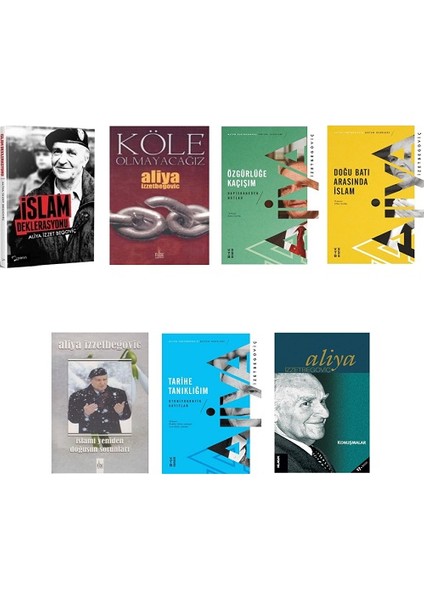 Aliya Izzetbegoviç 7 Kitap Set